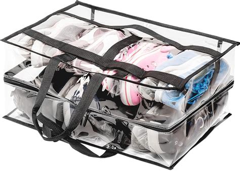 best shoe travel bag - transparent shoe bags for travel.